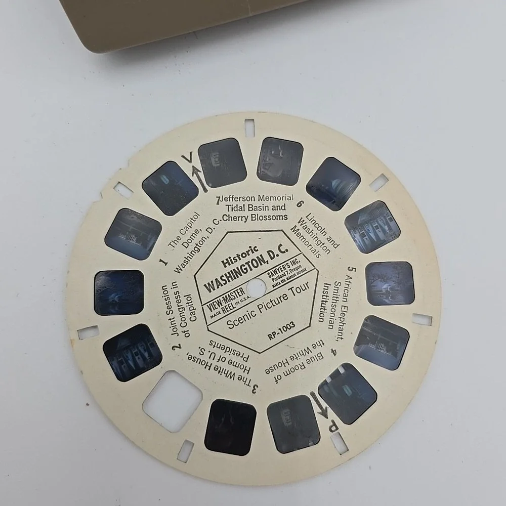 Vintage GAF‎ Viewmaster Viewer View Master Tan Brown 1970s NO Reels Made USA